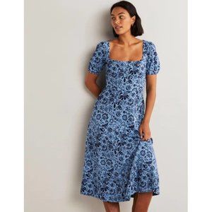 Boden Short Sleeve Jersey Midi Dress 12